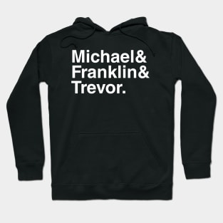 GTAV Michael & Franklin & Trevor. Hoodie